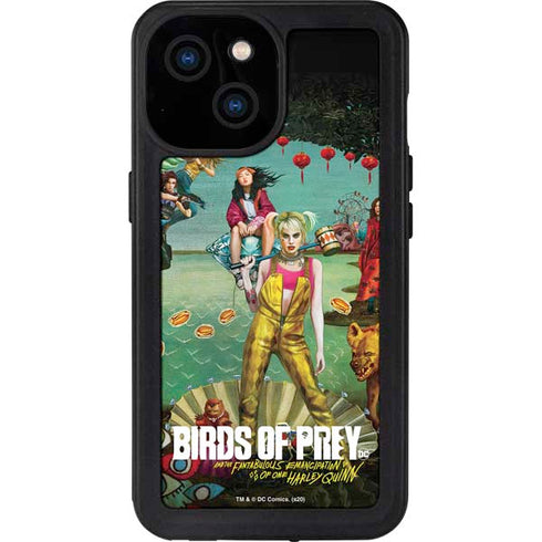 DC Comics Harley Quinn Birds of Prey Variant Movie Poster iPhone 15 Waterproof Case